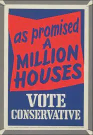 Poster as promised a million houses