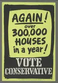 Poster - Again over 300,000 houses