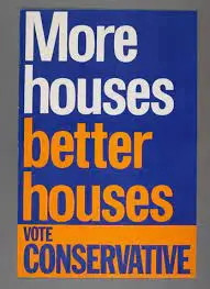 Poster - More houses better houses